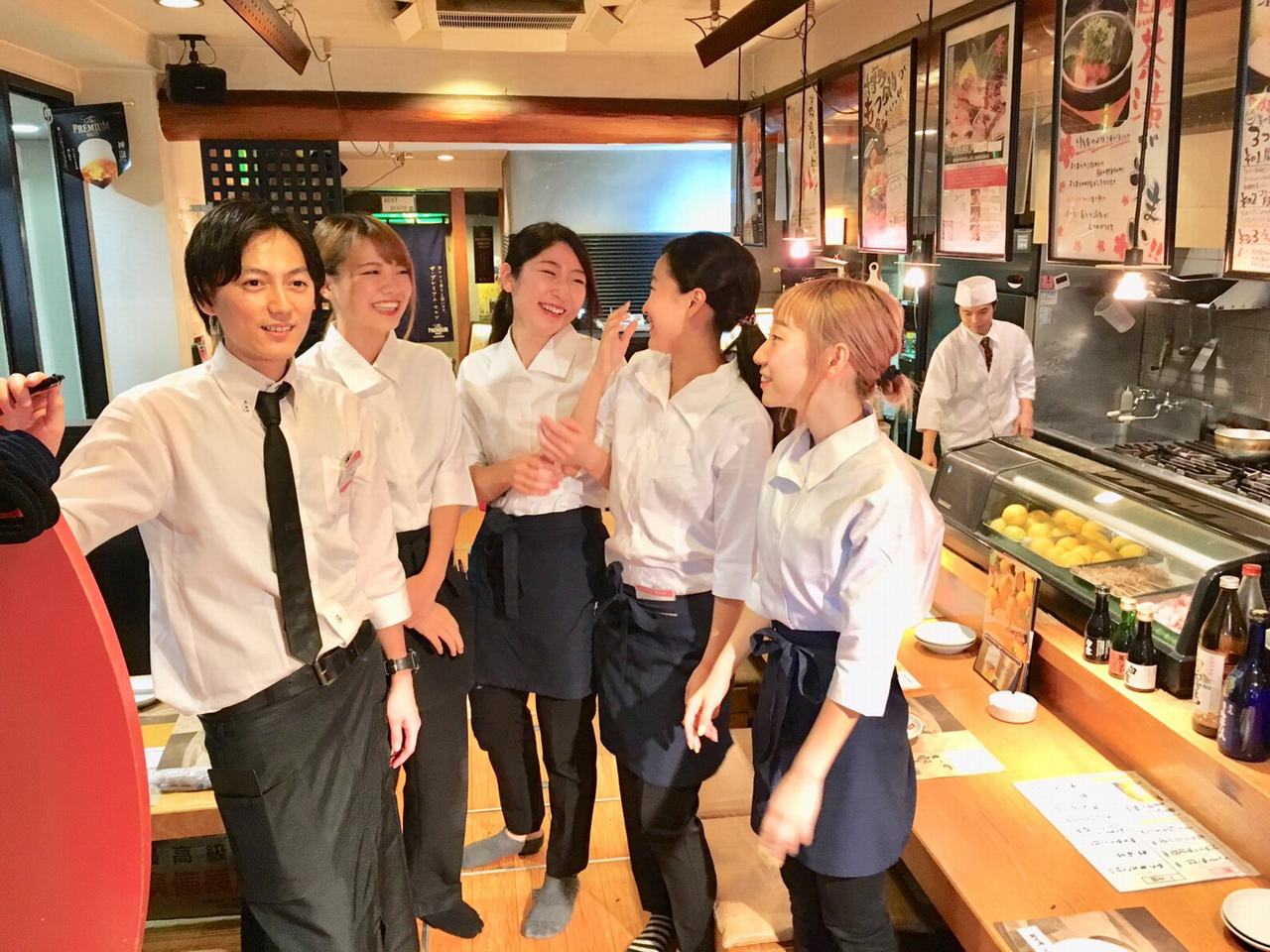 酔灯屋 天神店の居酒屋 バー ビアガーデン 接客 ホール アルバイト パート求人情報
